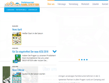 Tablet Screenshot of caravan-stetter.de